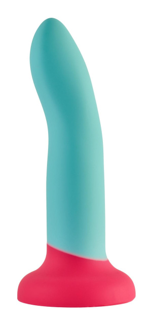 Dream Toys 2-Toned Love Stick - Dildo, Turkus, 14 cm, S