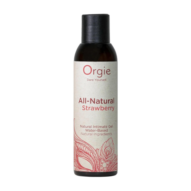 Лубрикант на водній основі Orgie All-Natural Strawberry, 150 мл