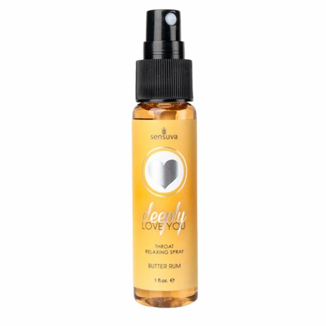 Спрей для расслабления горла Sensuva Deeply Love You Butter Rum, 29 мл