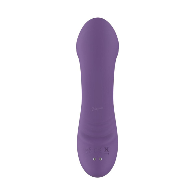 Міні-вібратор Teazers Mini Thrusting, 17.5 см (фіолетовий)