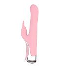 Вибратор-кролик Aphrovibe Rotating Missile Bunny, 24 см (светло-розовый)