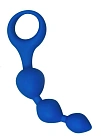 Анальные шарики Alive Triball Anal Curves, 15 см (синий)