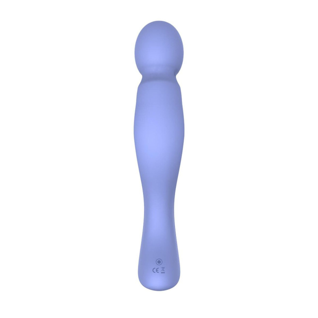 Вібромасажер Teazers Curved Wand, 20.3 см (бузковий)