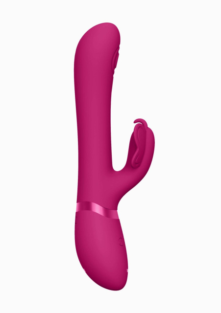 Vive Etsu - Wibrator królik, Różowy, 22.3 cm
