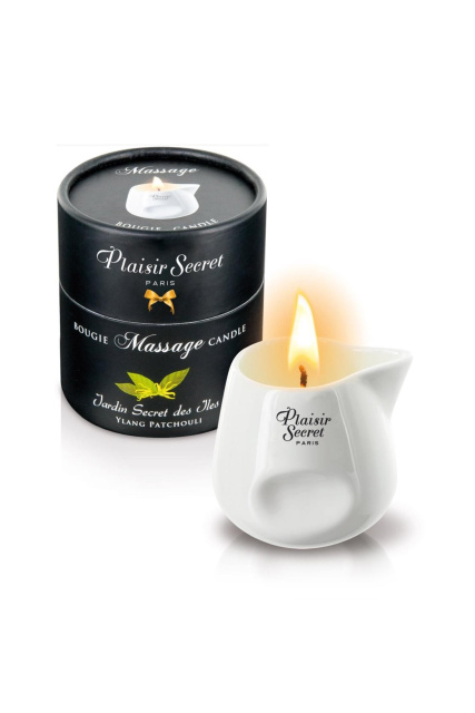 Масажна свічка Plaisir Secret Ylang Patchoul, 80 мл