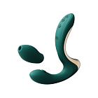 Вибратор Zalo Talis G-Spot PulseWave, 14,4 см (зеленый)
