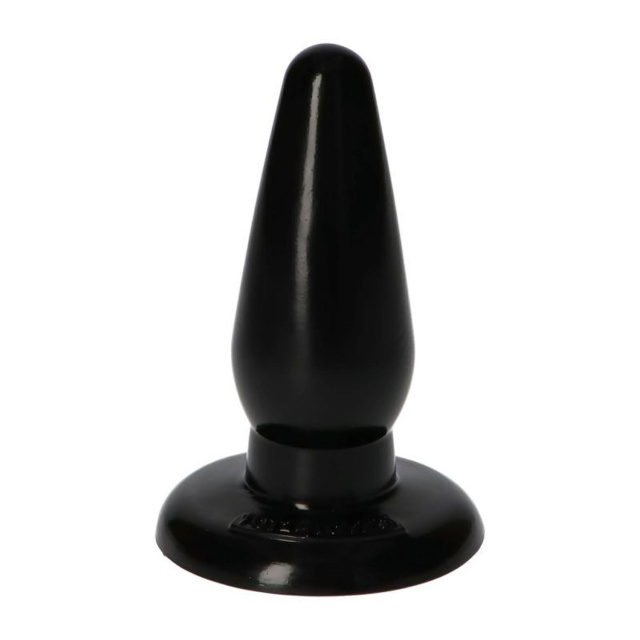 Toyz4lovers Anal Italian Cock 4.5'' - Korek analny, Czarny, 12 cm