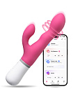 Вибратор-кролик Lovense Nora, 23,5 см (розовый)