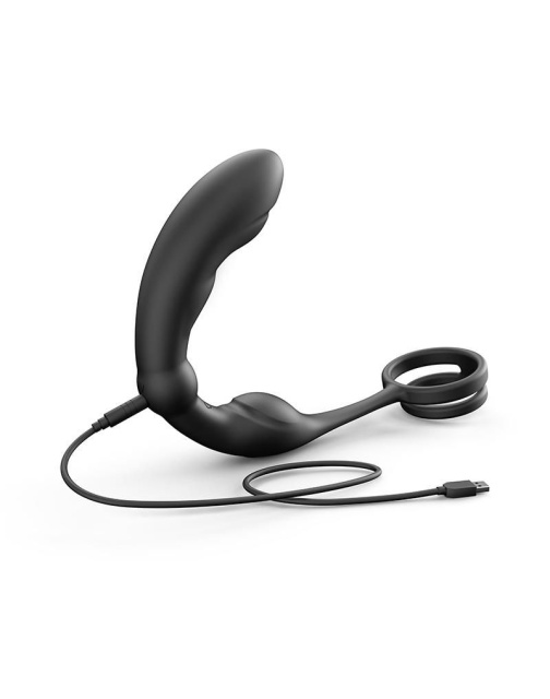 Ерекційне кільце зі стимулятором простати Dorcel P- Ring, 18 см (чорний)