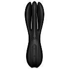 Вибратор Satisfyer Threesome 2, 14 см (черный)