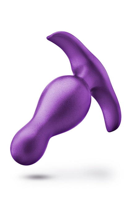 Korek analny Anal Adventures Matrix Quantum Plug, 8,9 cm (fioletowy)