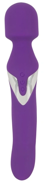 Вибромассажер Javida Wand & Pearl, 24 см (фиолетовый)