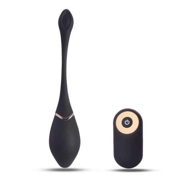 Віброяйце Toyz4lovers Ovulo, 17 см (чорний)
