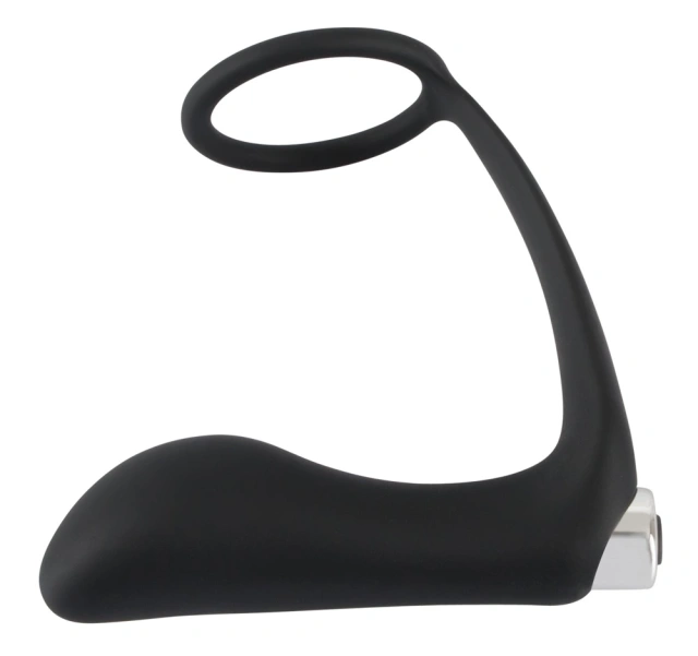 Black Velvets - Stymulator prostaty, Czarny, 10.8 cm