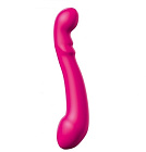 Двусторонний фаллоимитатор Dorcel So V2, 22,4 см (фуксия)