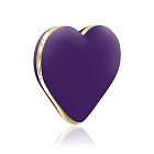 Вибратор Rianne S Heart, 5,5 см (фиолетовый)