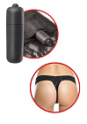 Трусики с вибропулей Fetish Fantasy Hanky Spank Me, 5,7 см (черный)