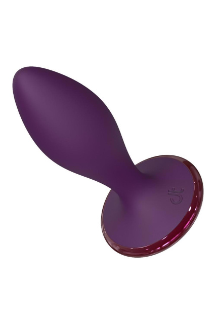 Dreamtoys Glam Strong Anal Vibe - Korek analny, Fioletowy, 12.8 cm