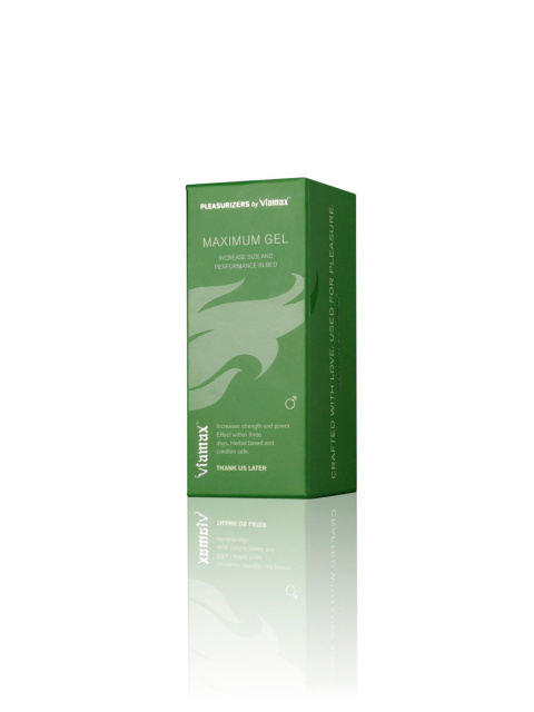 Viamax Maximum Gel - Żel do powiększania penisa, Bezzapachowy, 50 ml