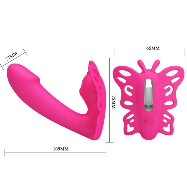 Wibrator Pretty Love Katherine G-spot, 10,9 cm (różowy)