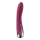 Вибратор Satisfyer Spinning Vibe 1, 17,5 см (бордовый)
