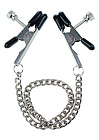Зажимы для сосков California Exotic Novelties Bull Nose Nipple Clamps, 26,7 см (серебристый)