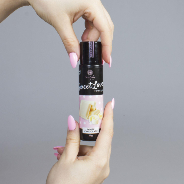 Secret Play - Żel, Biała czekolada, 60 ml