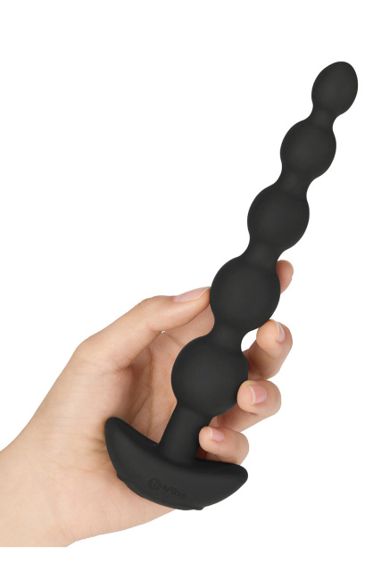 B-Vibe Cinco - Korek analny, Czarny, 19 cm