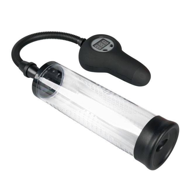 Boys of Toys Powerpump Electric Vacuum Pump Rechargeable - Pompka próżniowa do penisa B -, Przezroczysty, 22 cm