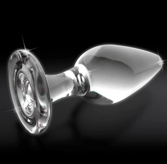 Pipedream Icicles No.26 - Korek analny, Przezroczysty, 11.4 cm