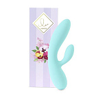 Вибратор-кролик FeelzToys Lea, 20,2 см (голубой)
