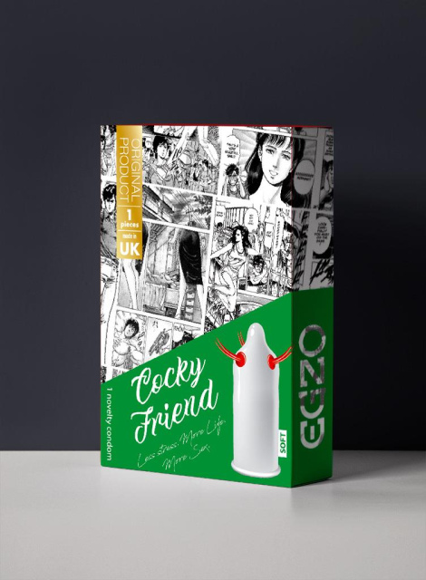 Презервативы Egzo Cocky Friend, 1 шт