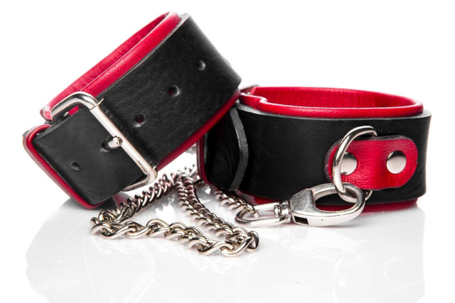 Whips Collections Whips - Kajdanki, Czarny, 22 cm
