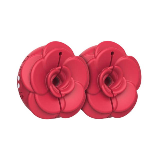 Зажимы для сосков Teazers Vibrating Nipple Clamps (красный)