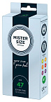 Презервативи Mister Size 47, 10 шт (прозорий)