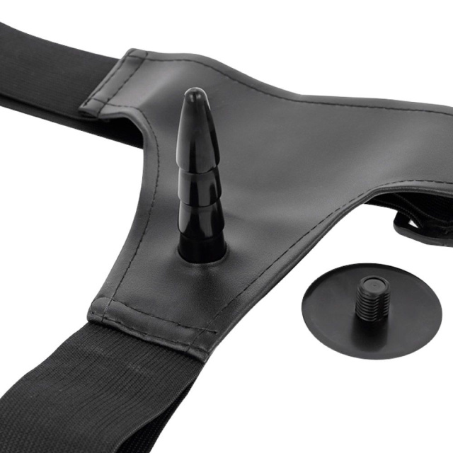 Harness Atraction Jackson - Strapon, W kolorze cielistym, 19.8 cm