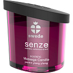Массажная свеча Senze Ecstatic Massage Candle жасмин/иланг-иланг, 50 мл
