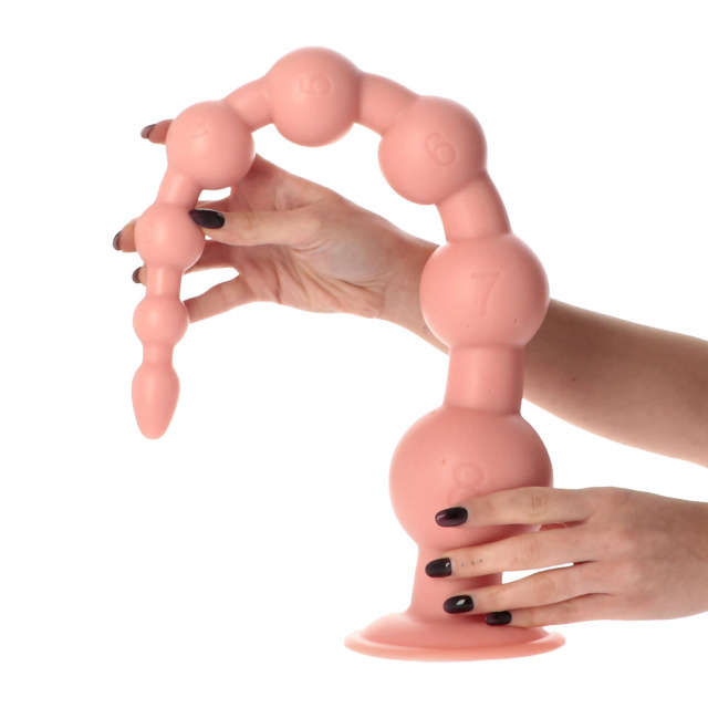 Toyz4lovers Bungle Bungle - Korek analny do fistingu, W kolorze cielistym, 58.5 cm