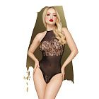 Боди Penthouse Lingerie Blooming Era, XL (черный)