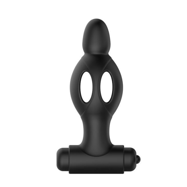 Mr. Play Powerful - Korek analny, Czarny, 11, 8 cm