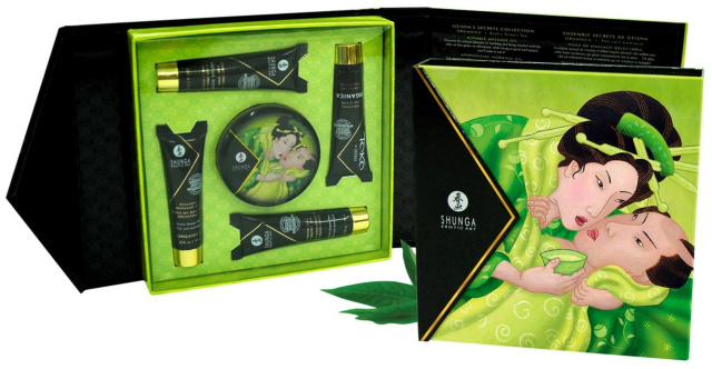 Набір інтимної косметики Shunga Geisha Secrets Organica Exotic Green Tea
