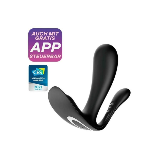 Wibrator Satisfyer Top Secret +, 11 cm (czarny)