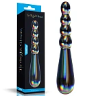 Dildo Twilight Gleam Rising Ripples, 19 cm (przezroczyste)