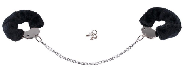 You2Toys The Bigger Handcuffs - Kajdanki, Czarny, 44 cm
