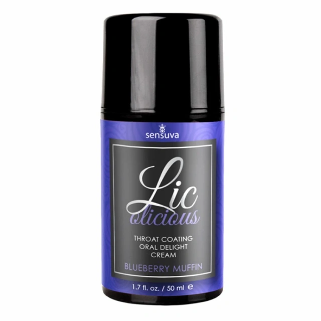 Крем Sensuva Lic-O-Licious Throat Coating Oral Delight Cream Blueberry Muffin, 50 мл
