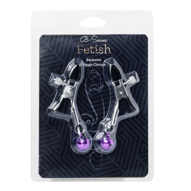 Зажимы для сосков Exclusive Nipple Clamps No.17 (серебристый)
