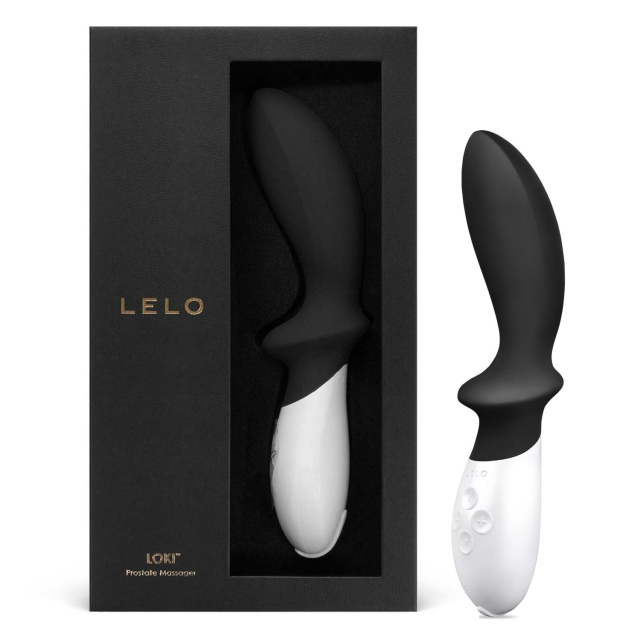 Стимулятор простати Lelo Loki, 19,6 см (чорний)