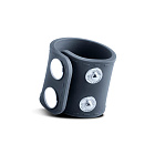 Эрекционное кольцо Boners Ball Strap S/M, 12,5 см (серый)