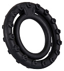 Эрекционное кольцо You2Toys Steely Cockring, 3,7 см (черный)
