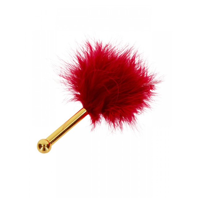Перо Taboom Feather Tickler, 19 см (красный)
